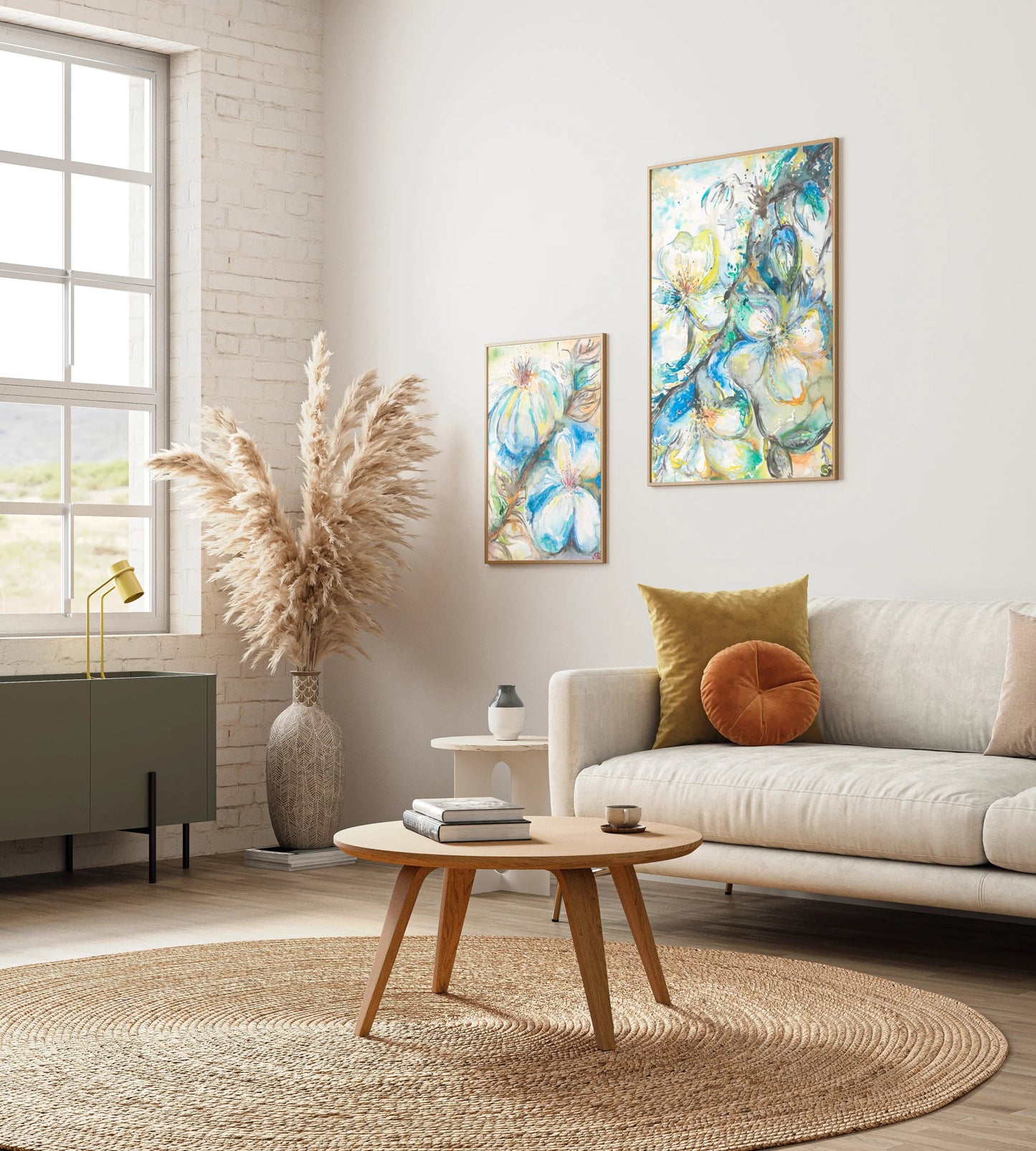 #Aquarell Fine Art Print #Magnloien Set# - #Luvera Design#