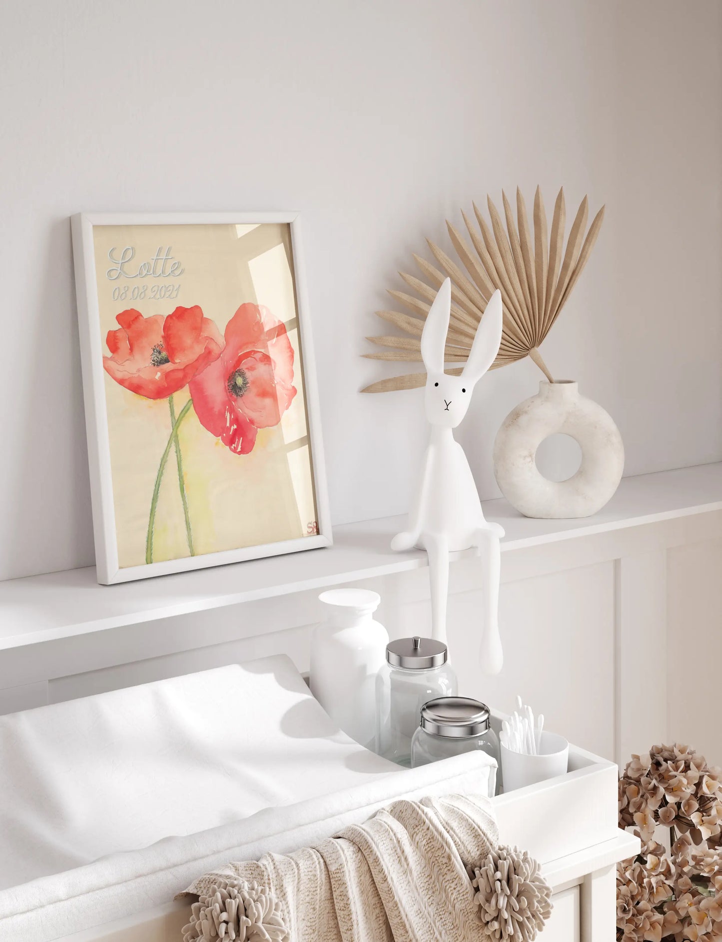 August Geburtsblume Mohnblume