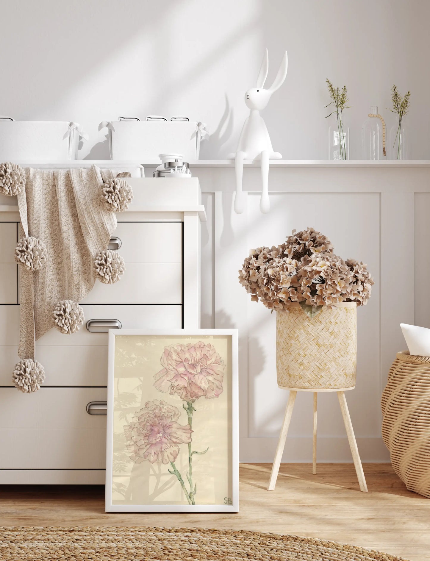 Januar Geburtsblume Nelke