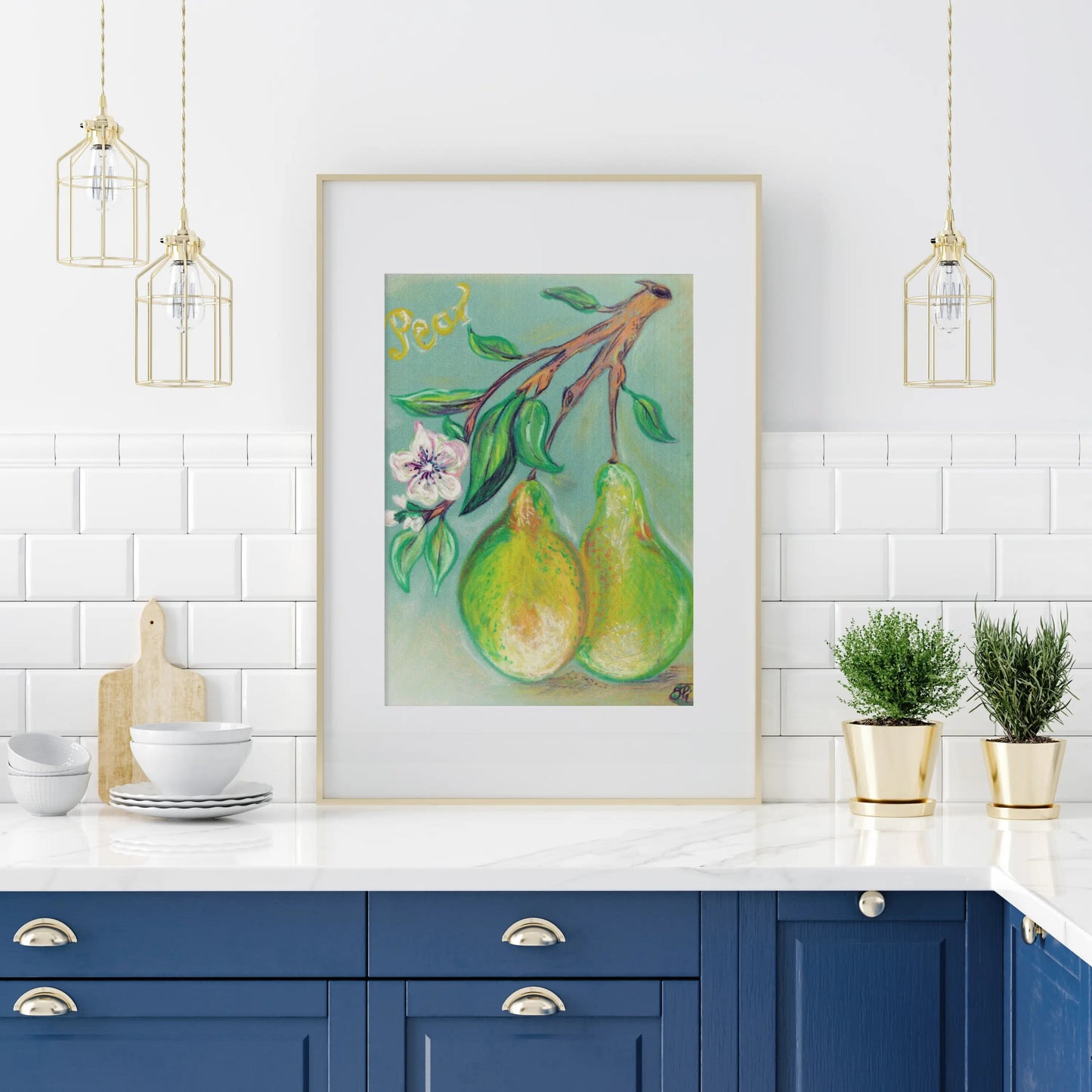 #Aquarell Fine Art Print #Magnloien Set# - #Luvera Design#