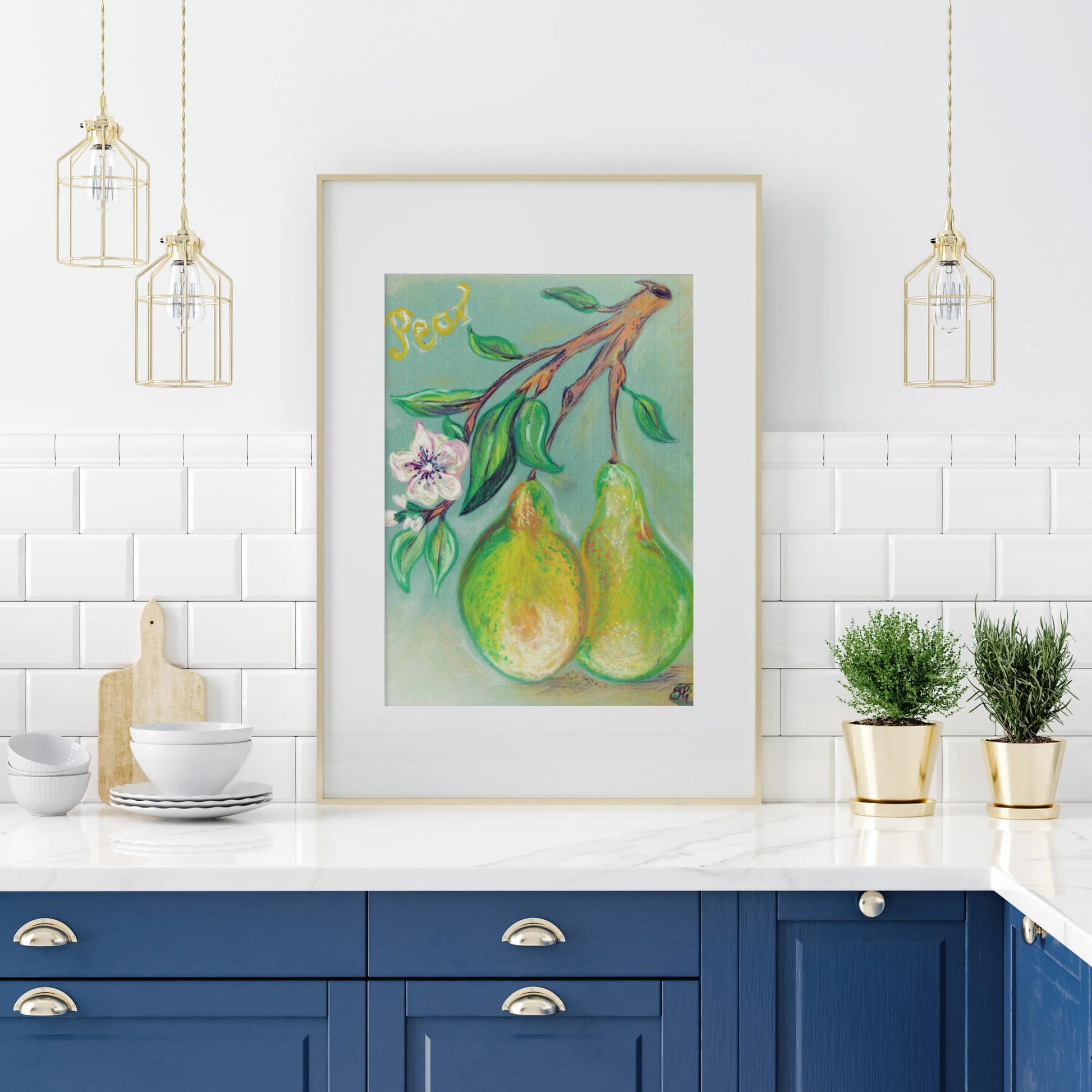 #Aquarell Fine Art Print #Magnloien Set# - #Luvera Design#