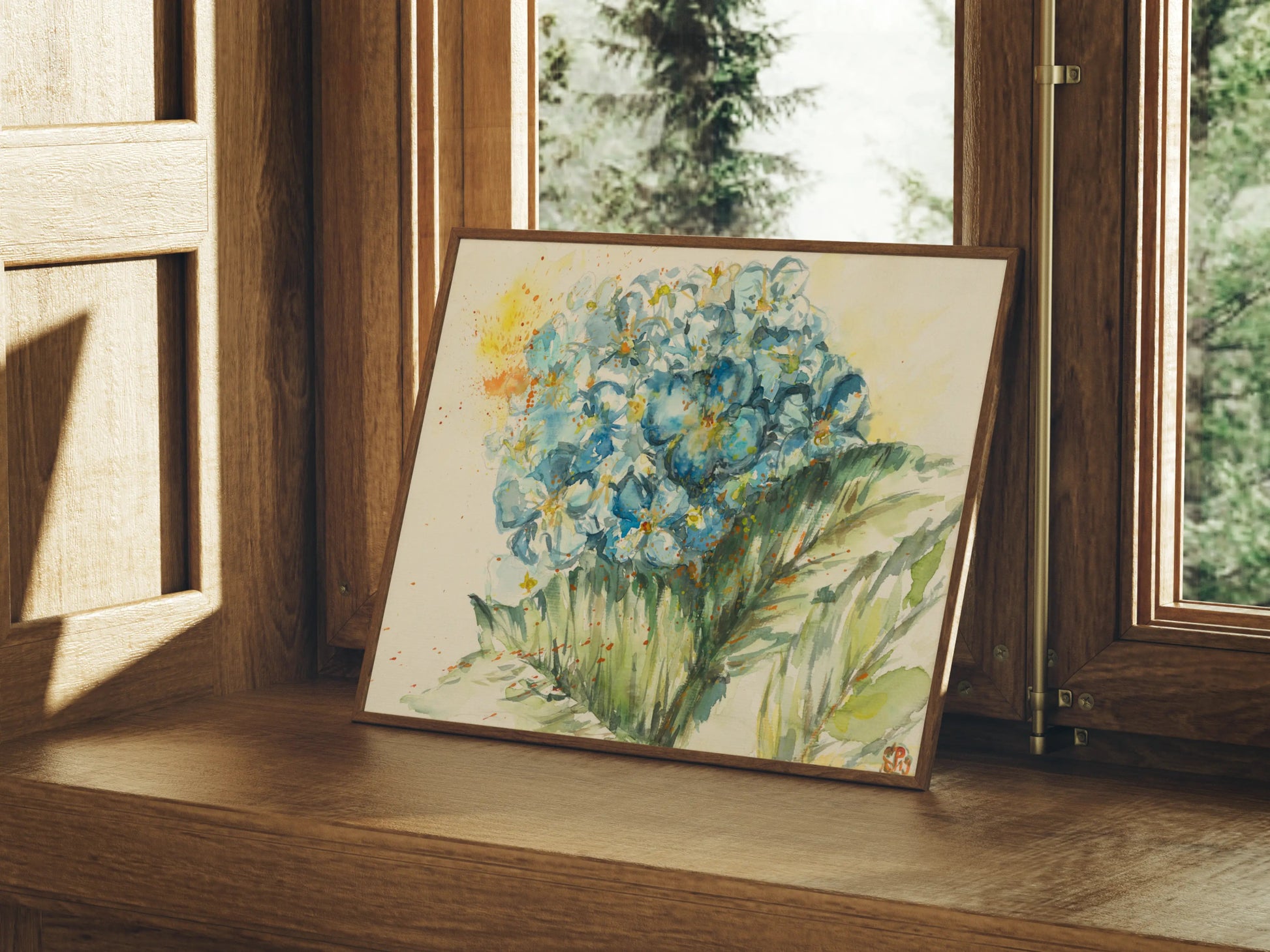 #Aquarell Fine Art Print #Magnloien Set# - #Luvera Design#