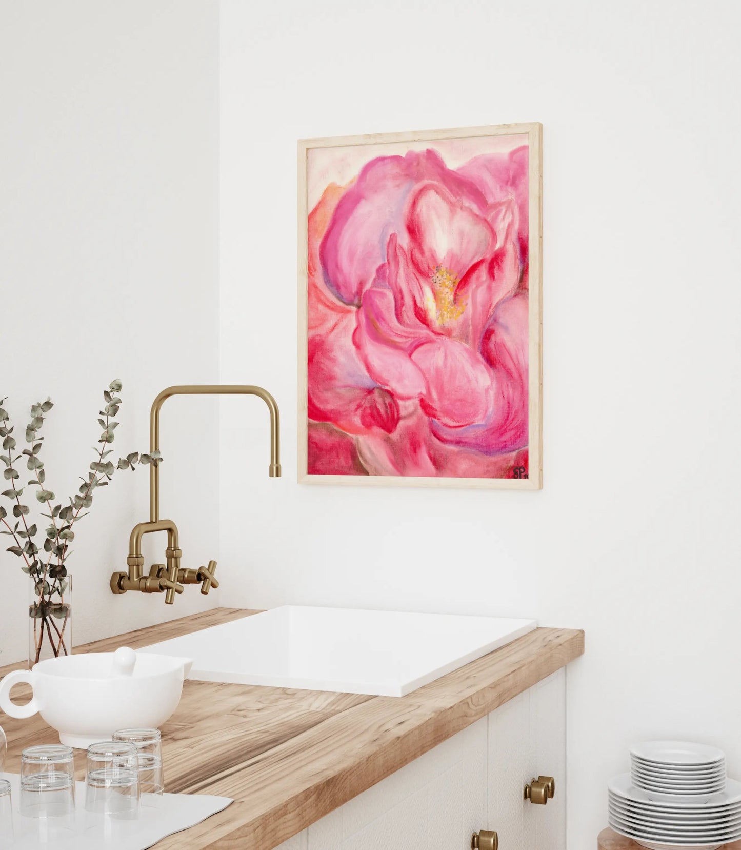 #Aquarell Fine Art Print #Magnloien Set# - #Luvera Design#