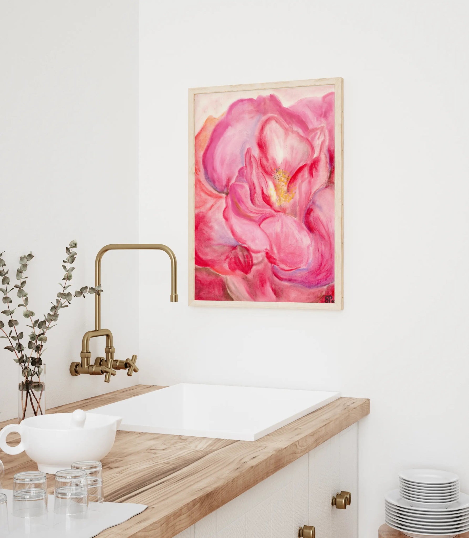 #Aquarell Fine Art Print #Magnloien Set# - #Luvera Design#